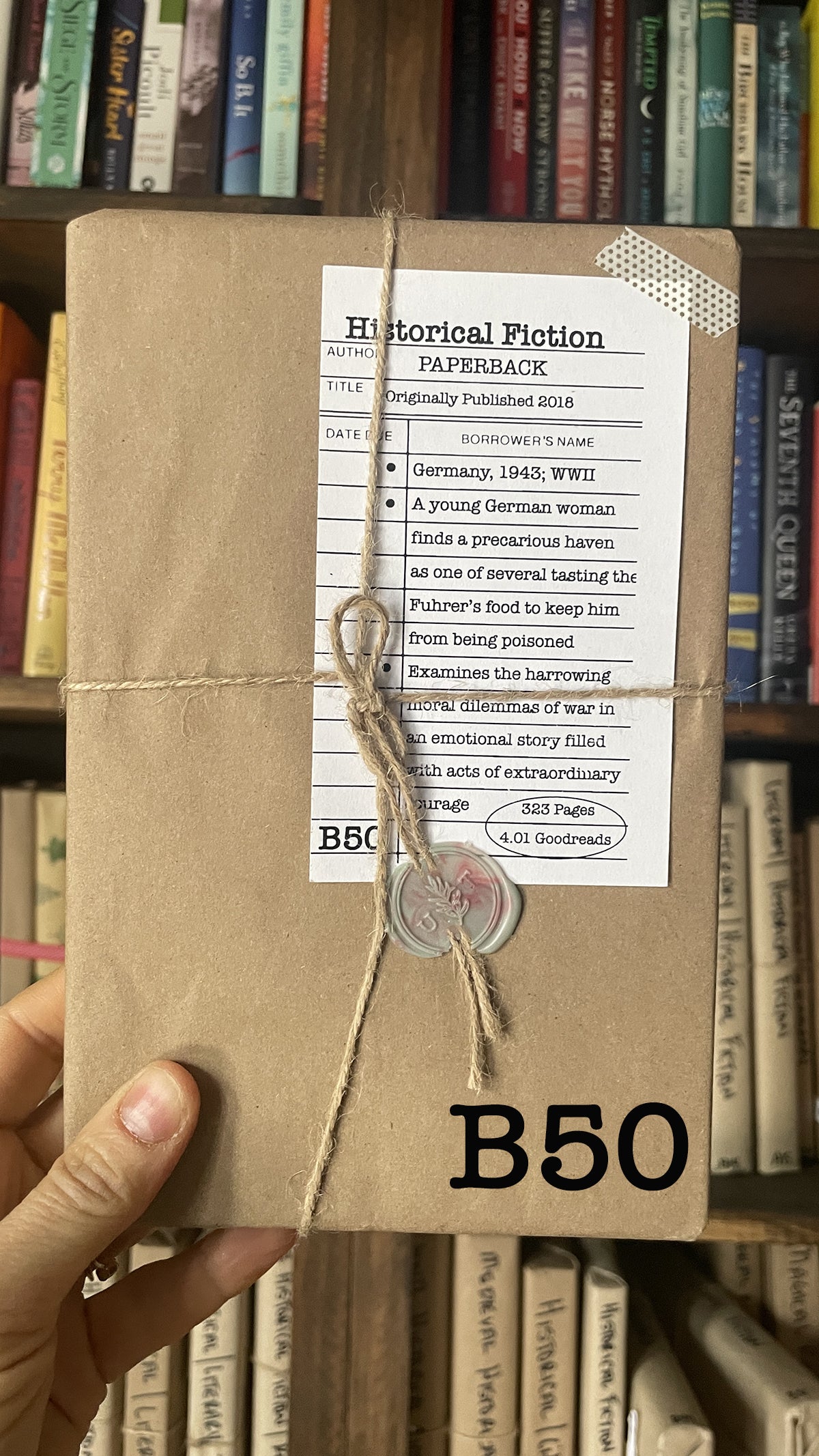 Surprise Date with a Book (Historical Fiction)