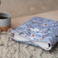 Blue Floral Book Sleeve