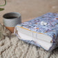 Blue Floral Book Sleeve