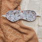 Blue Floral Sleep Mask