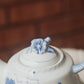 Blue Floral Tea Pot & Mug Set