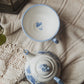 Blue Floral Tea Pot & Mug Set