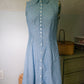 Button Up Chambray Dress - Small / Medium
