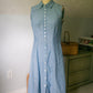 Button Up Chambray Dress - Small / Medium