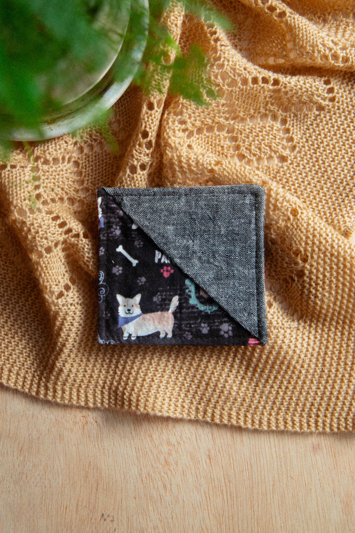 Fabric Bookmark/ Coaster Combo