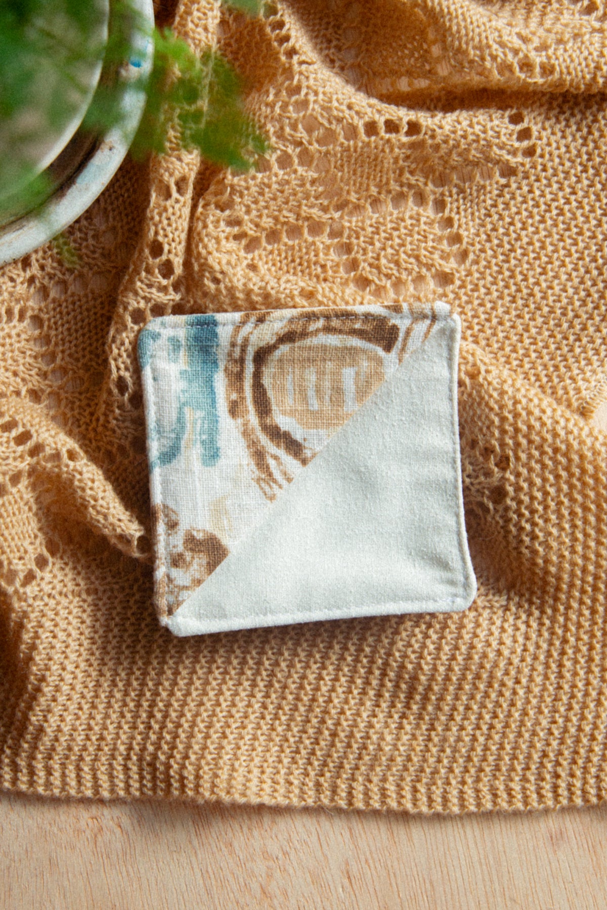 Fabric Bookmark/ Coaster Combo