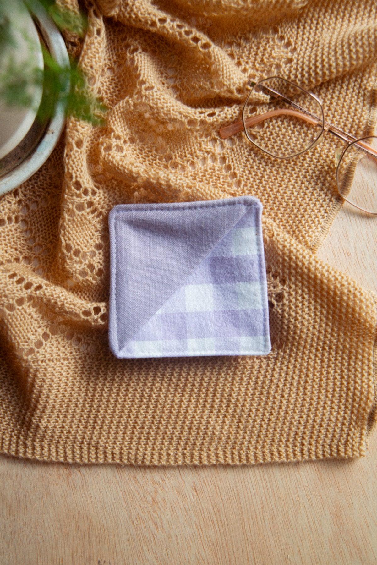 Fabric Bookmark/ Coaster Combo