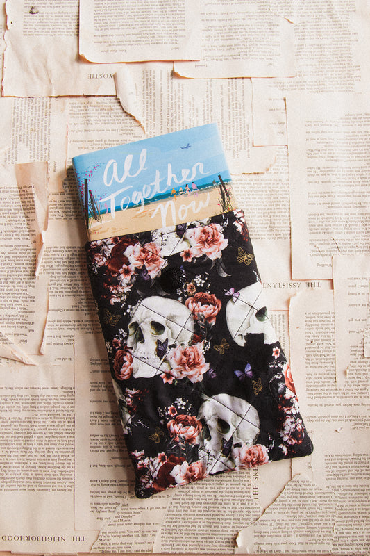 Skulls & Peonies Book Sleeve