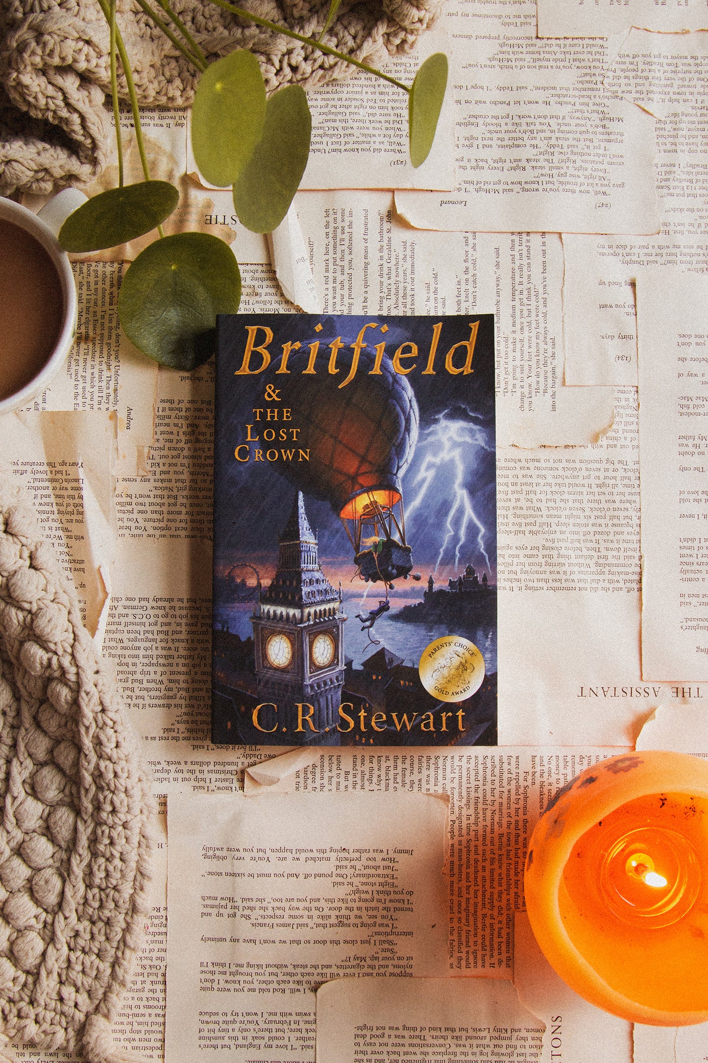 Britfield and the Lost Crown by C.R. Stewart