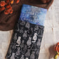 Black and White Cat Book Sleeve