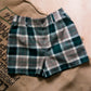 Tartan Wool Chandler Shorts - Medium