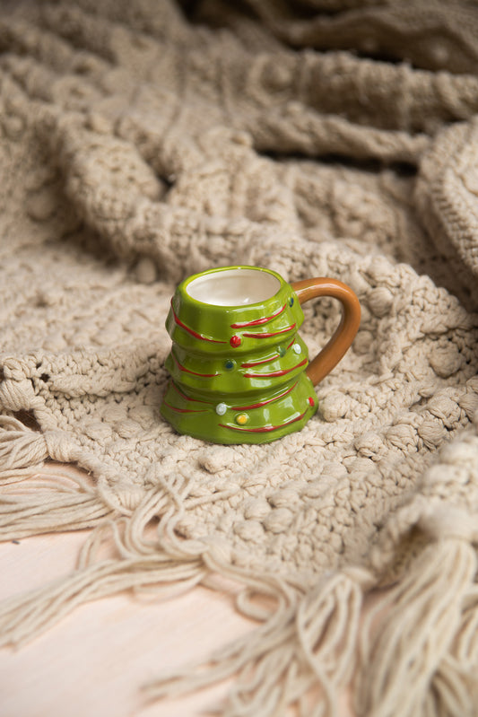 Christmas Tree Mug with Baubles