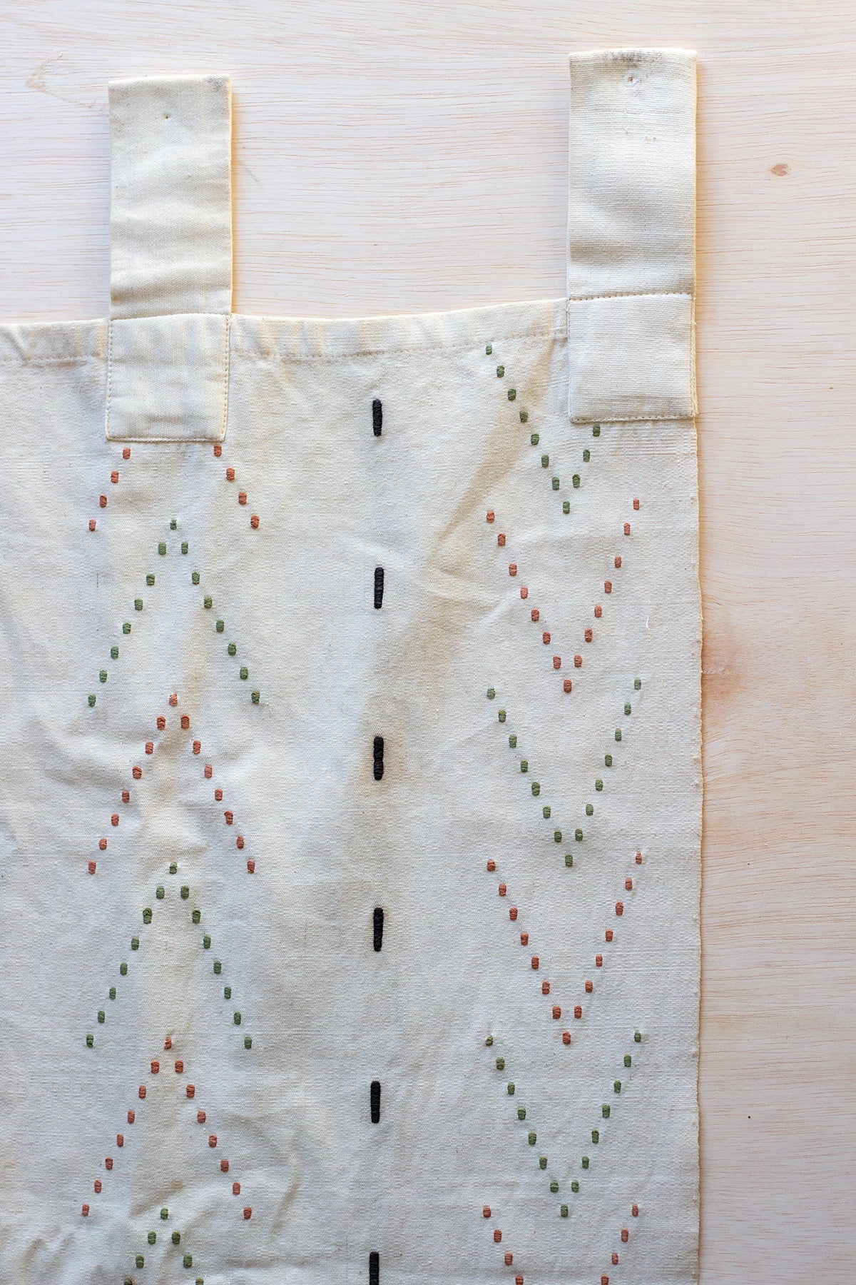 Hand Woven + Embroidered Panels
