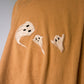 Hand Embroidered Ghost Tee - Medium