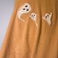 Hand Embroidered Ghost Tee - Medium