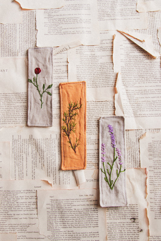 Embroidered Bookmark