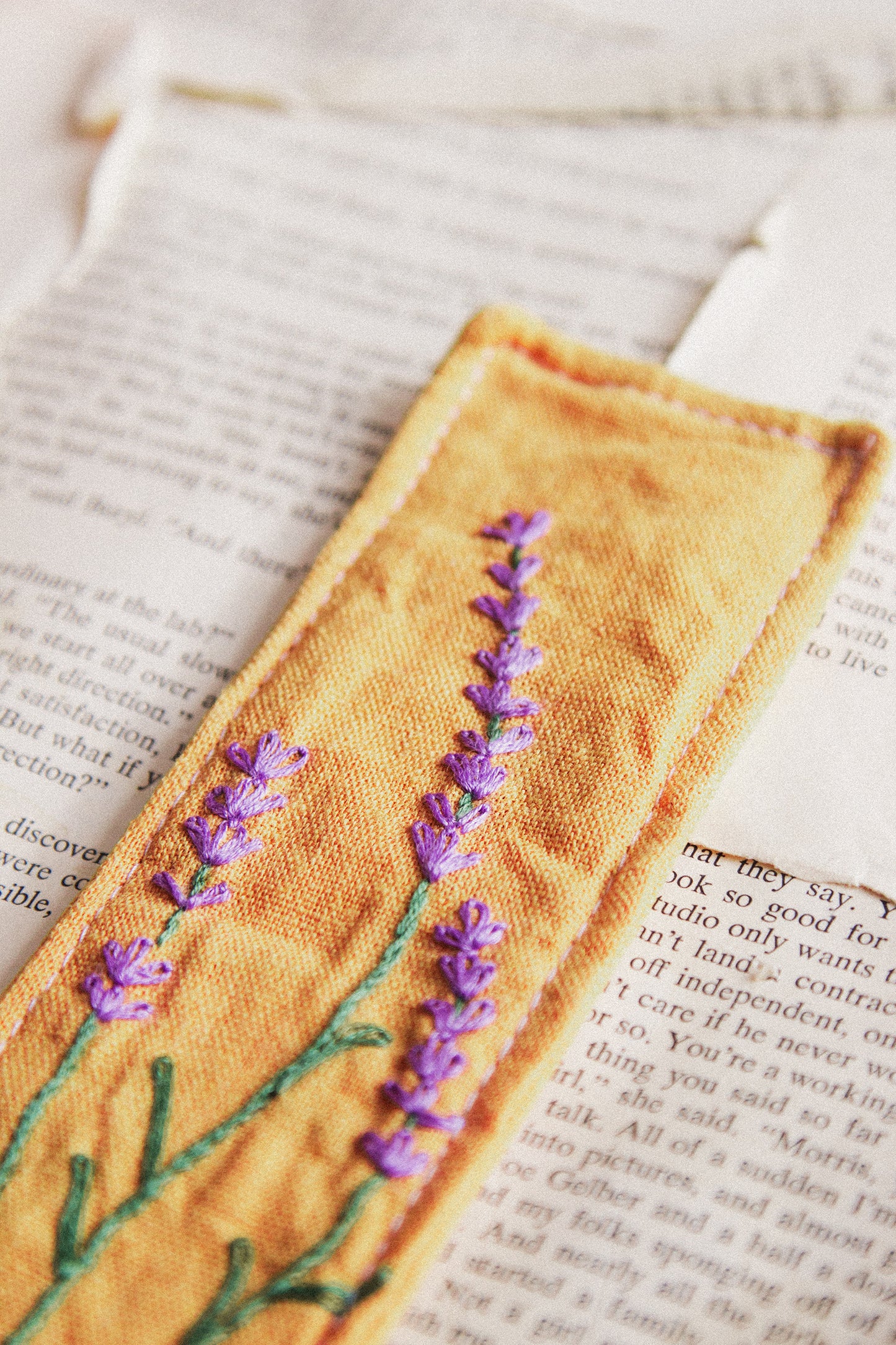 Embroidered Bookmark