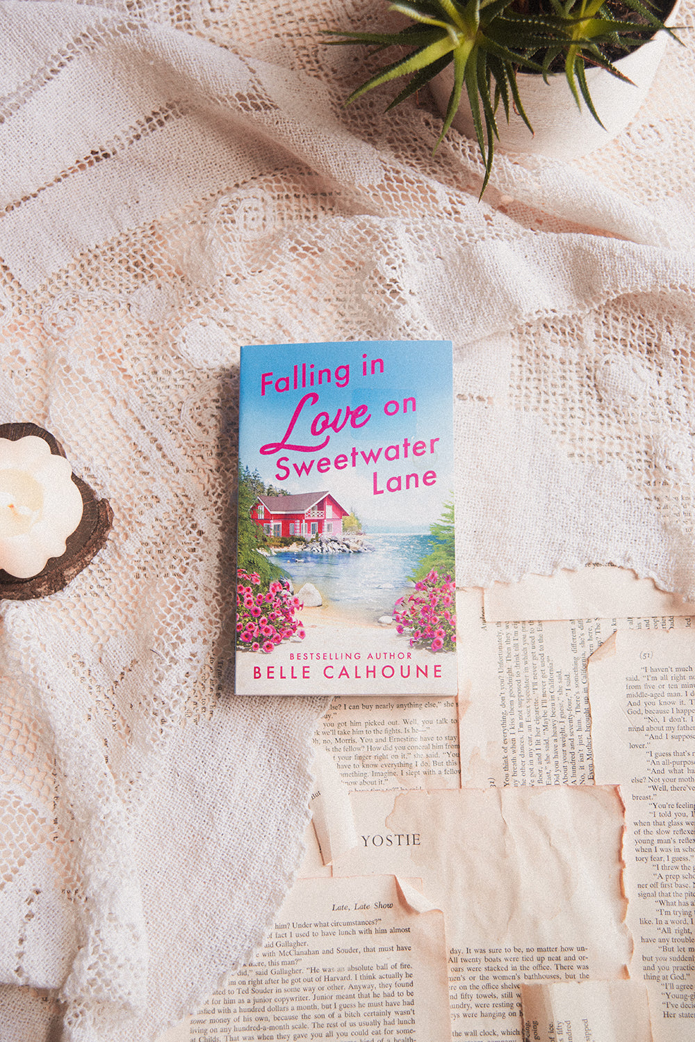 Falling in Love on Sweetwater Lane by Belle Calhoune