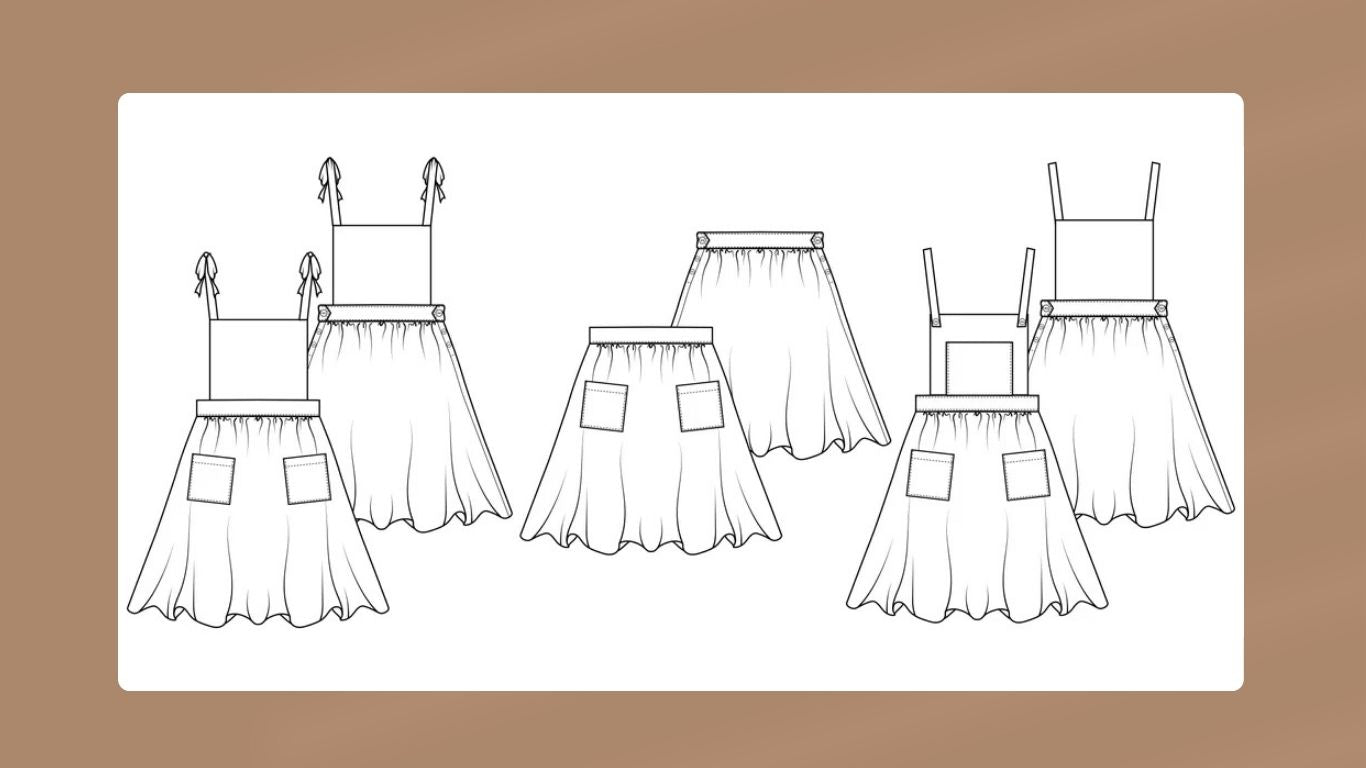 Fleur Pinafore (EN + FR)