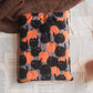 Black Puff Cat Book Sleeve