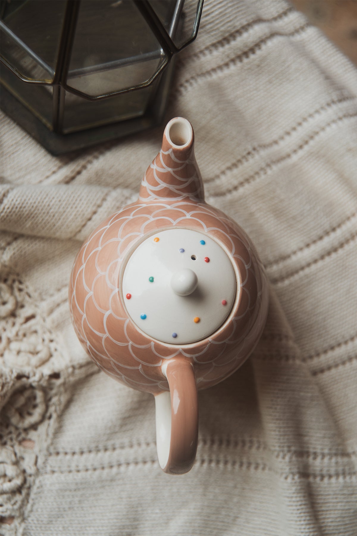 Gingerbread Teapot & Cup Set