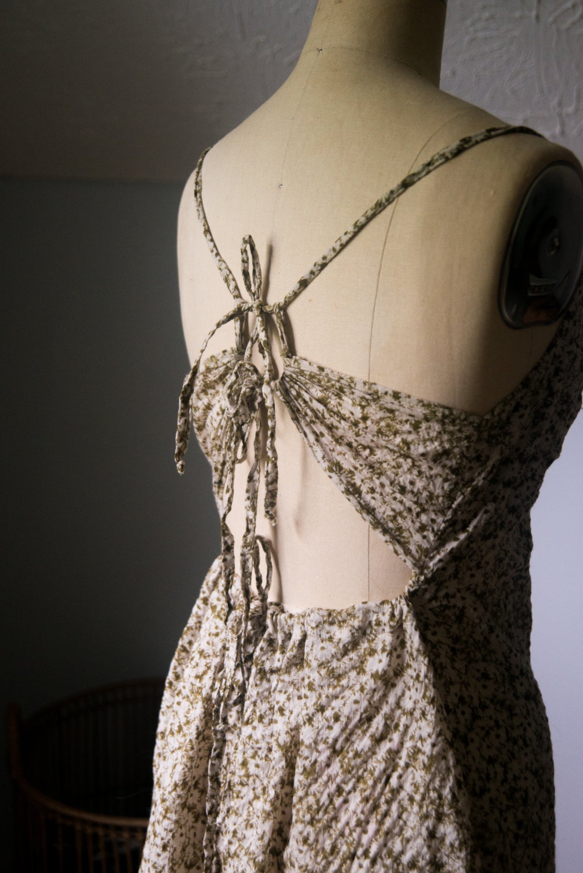 Strappy Lightweight Floral Dress