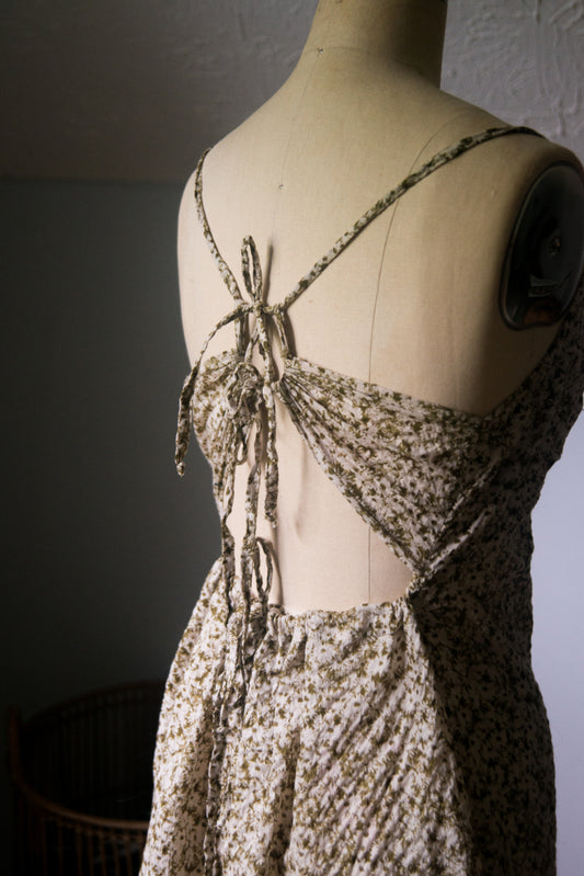 Strappy Lightweight Floral Dress