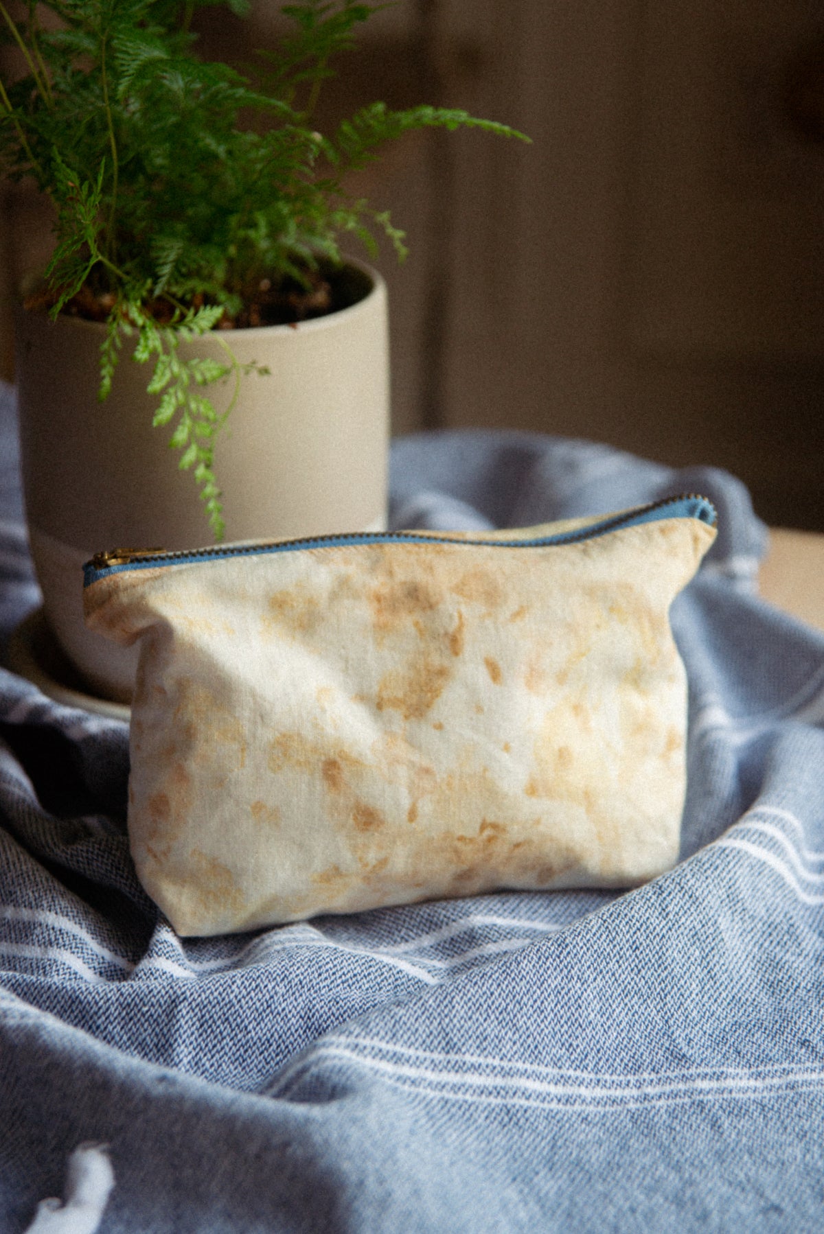 Botanically Dyed Pouch