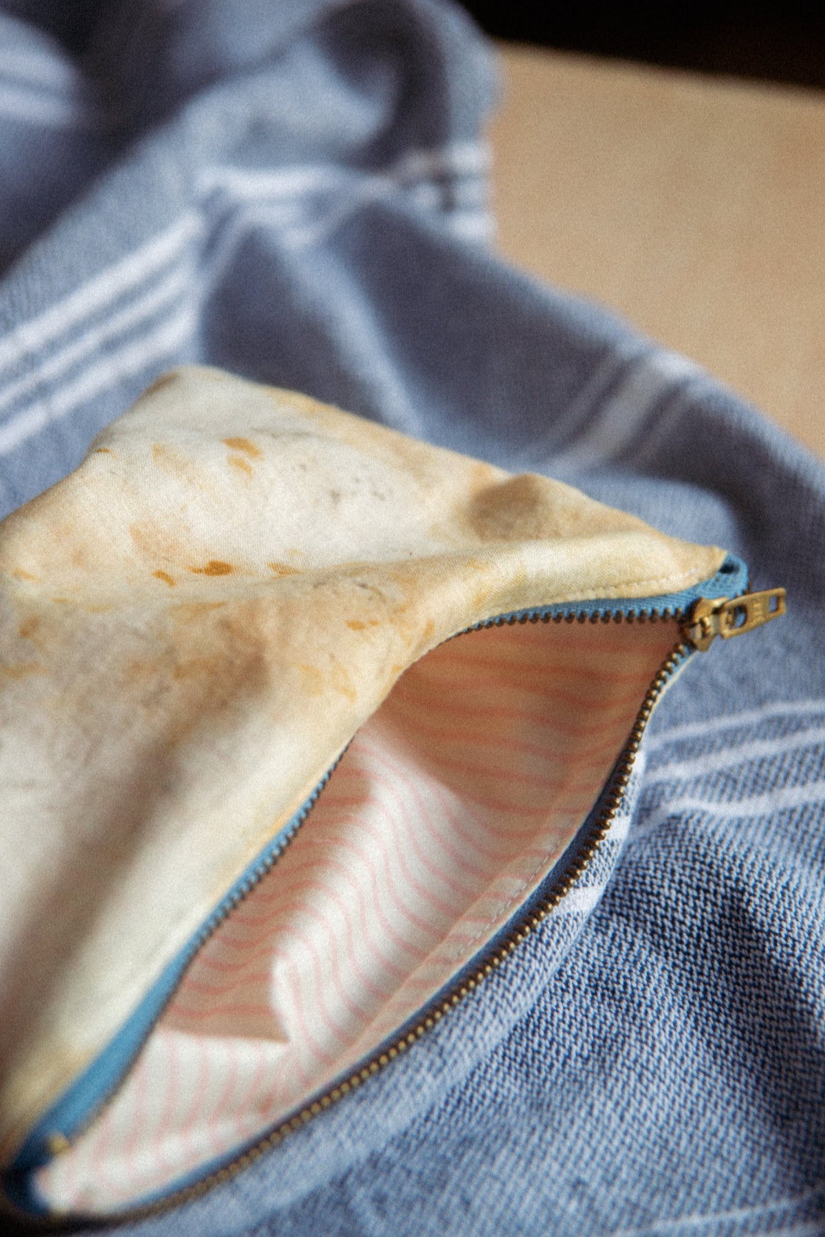 Botanically Dyed Pouch