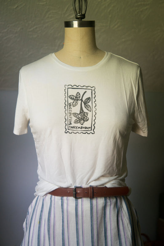 Blueberry Stamp Tee - XXS