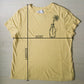 Hand Embroidered Ghost Tee - Medium