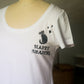 Happy Reading Cat Tee - XS