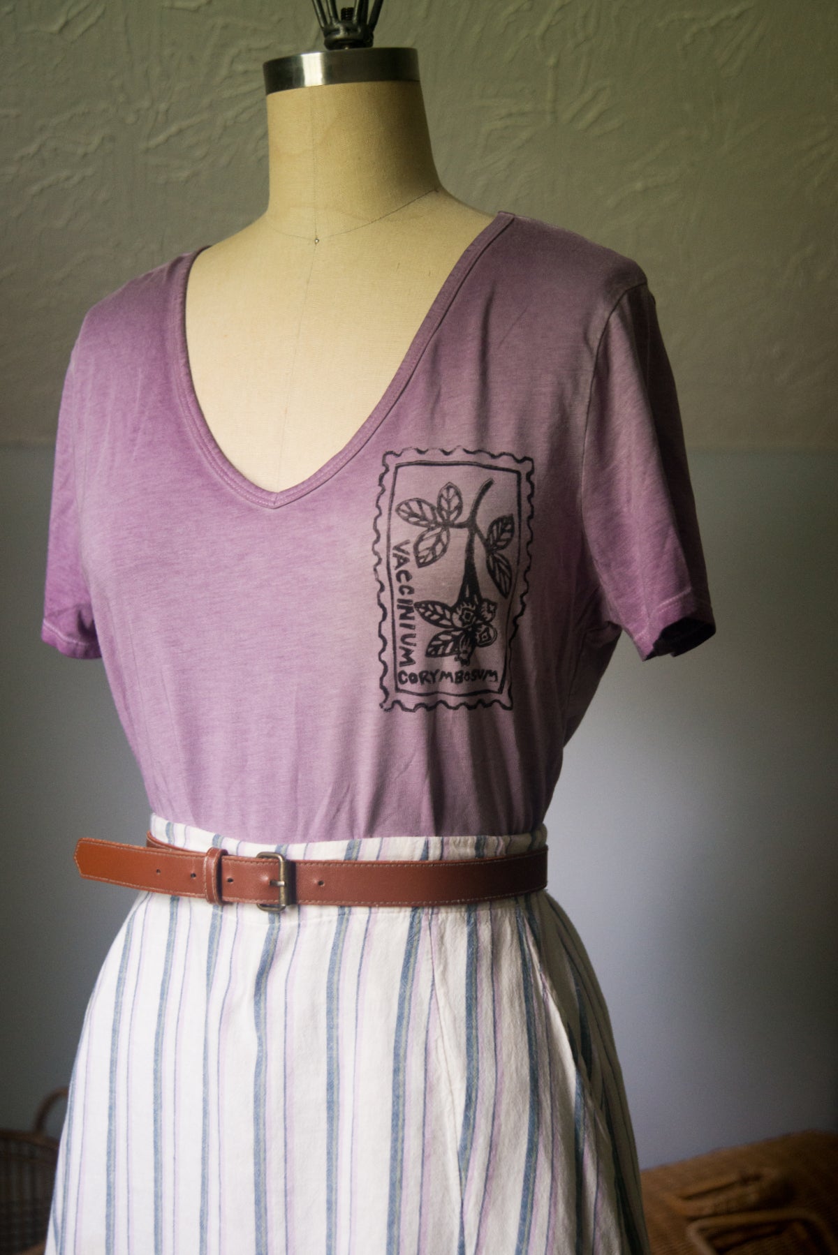Blueberry Stamp Tee - Small