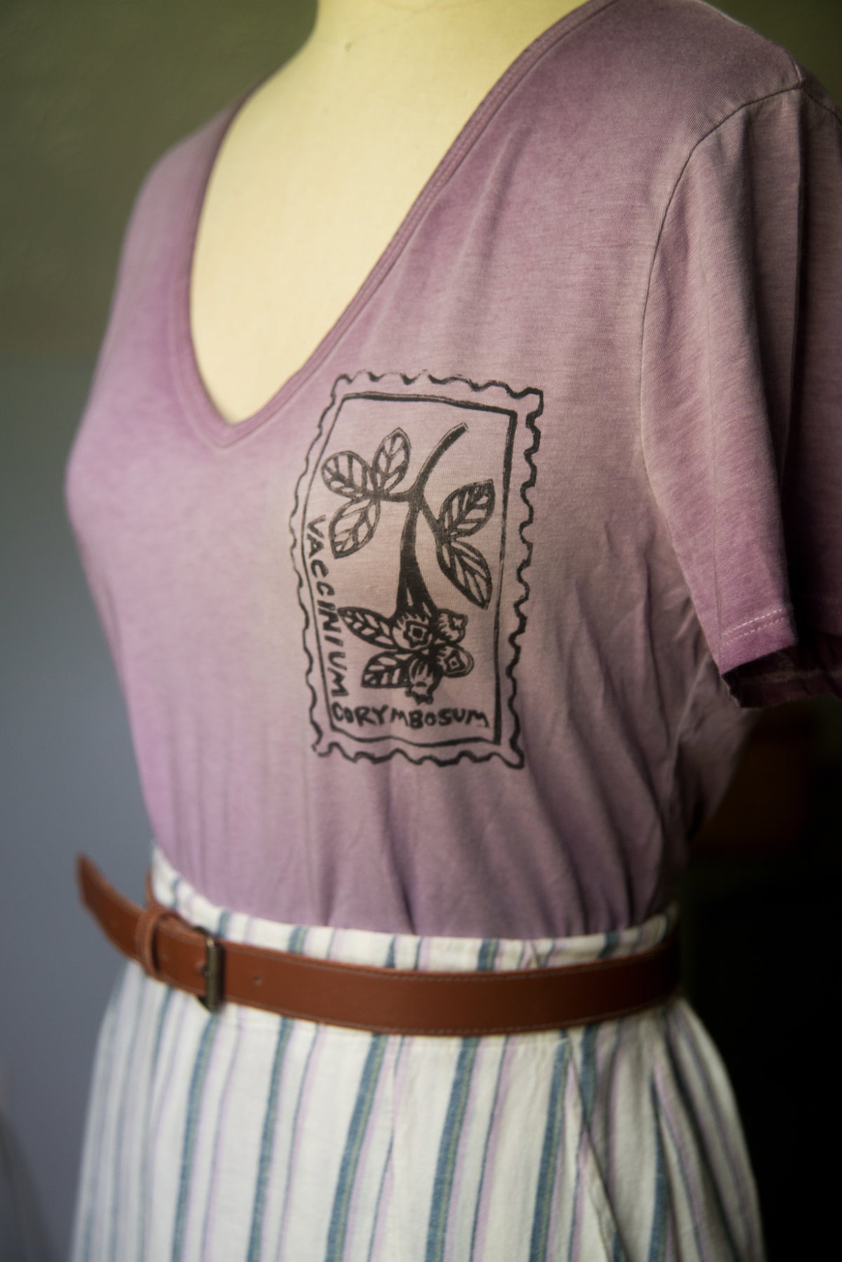 Blueberry Stamp Tee - Small