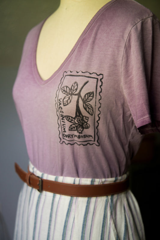 Blueberry Stamp Tee - Small