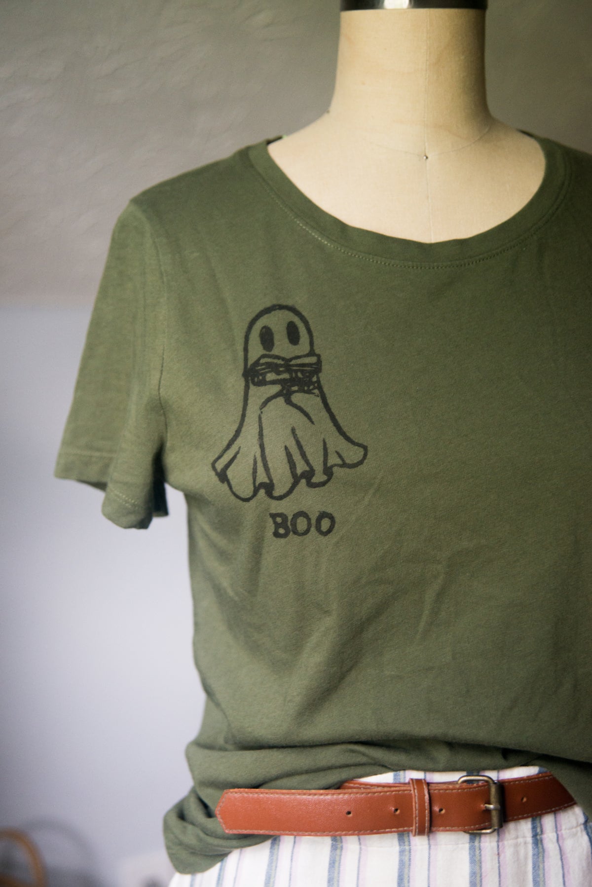 Boo Ghost Tee - SMALL