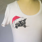 Santa Cat Tee - XXS