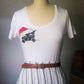 Santa Cat Tee - XXS