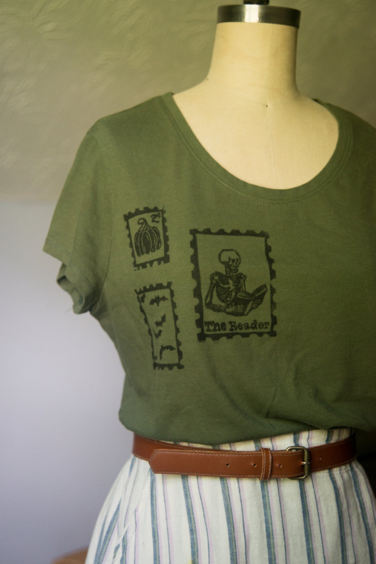 Halloween Stamp Tee- MEDIUM