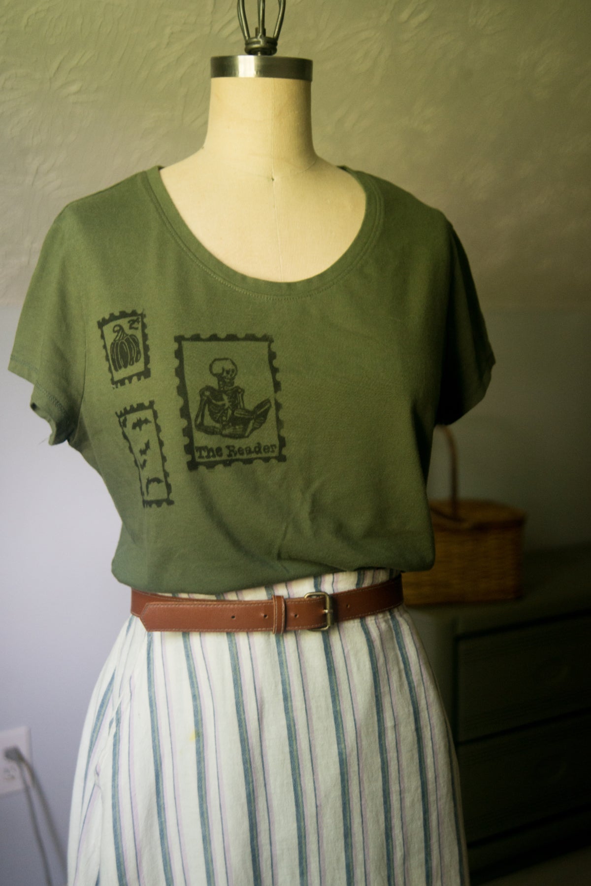 Halloween Stamp Tee- MEDIUM