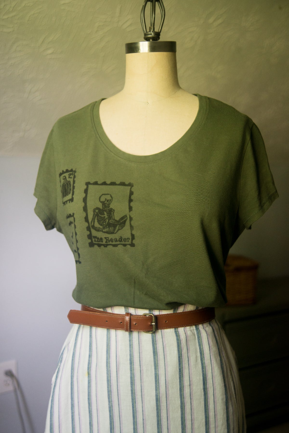 Halloween Stamp Tee- MEDIUM