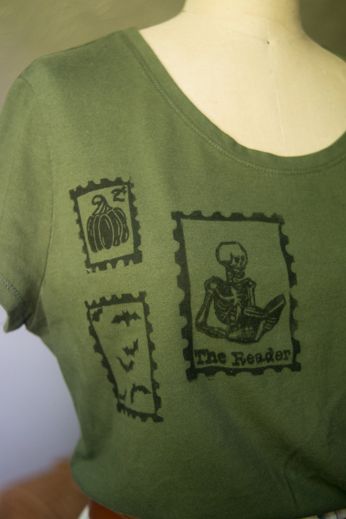 Halloween Stamp Tee- MEDIUM