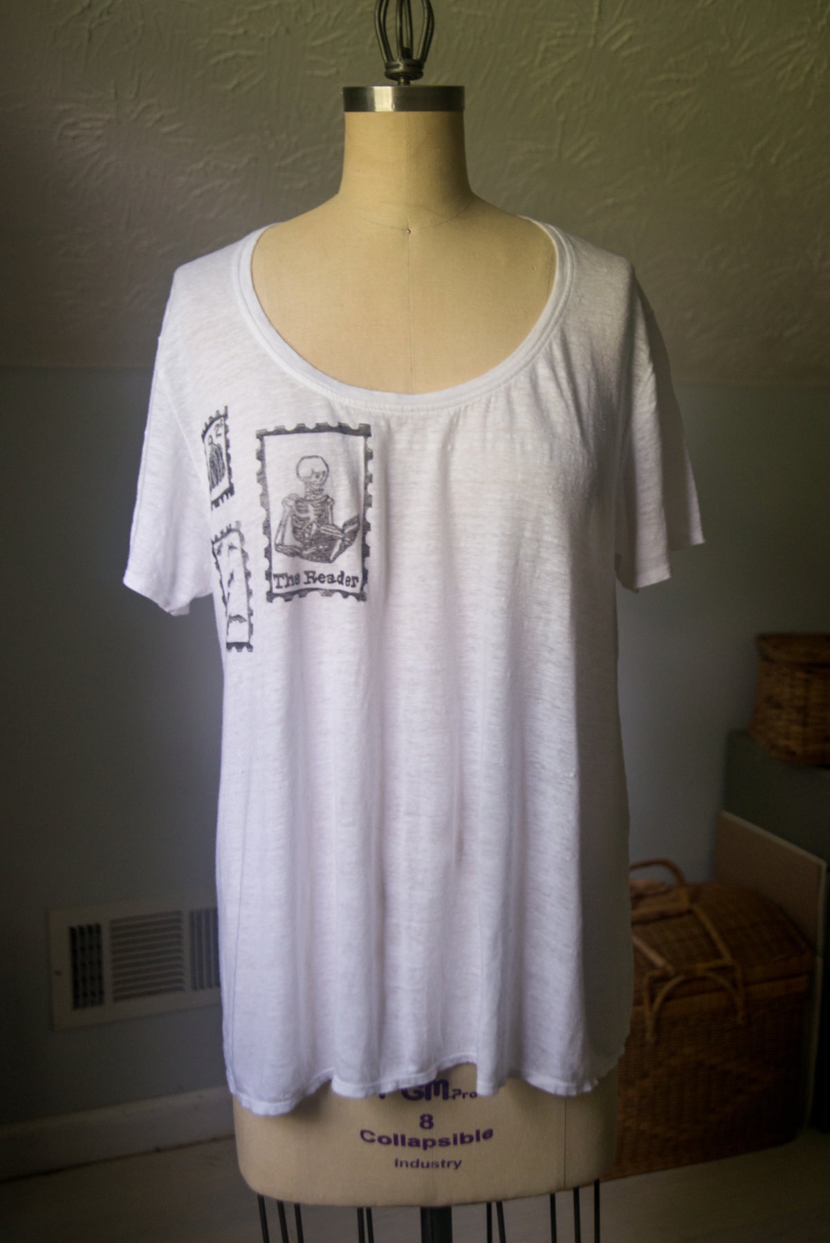 Halloween Stamp Tee- LARGE