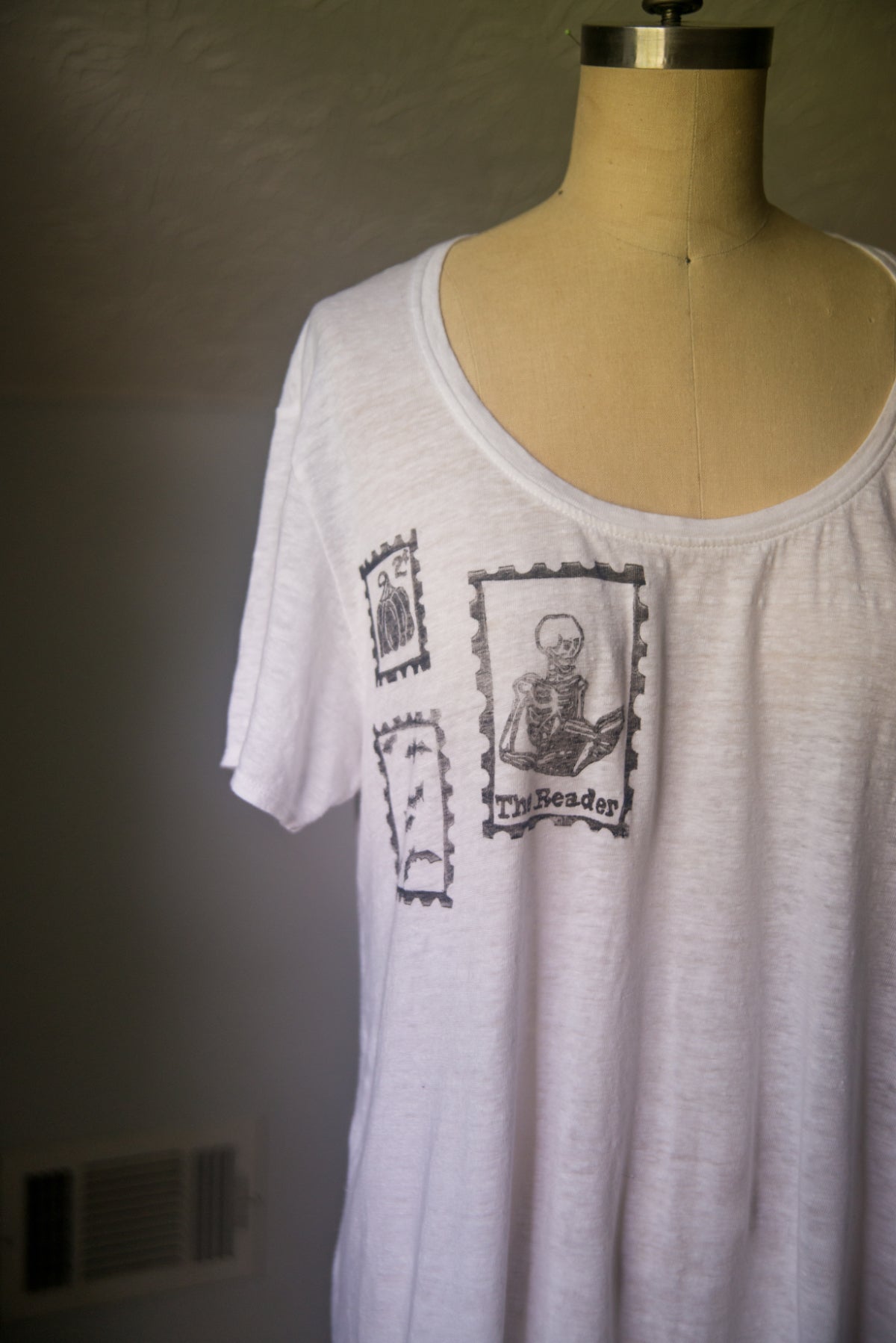 Halloween Stamp Tee- LARGE