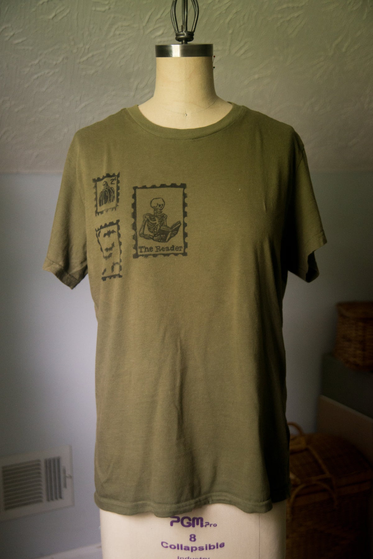 Halloween Stamp Tee- LARGE