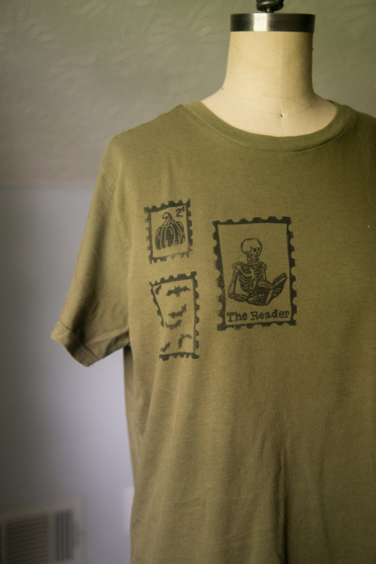 Halloween Stamp Tee- LARGE