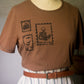 Halloween Stamp Tee- Medium