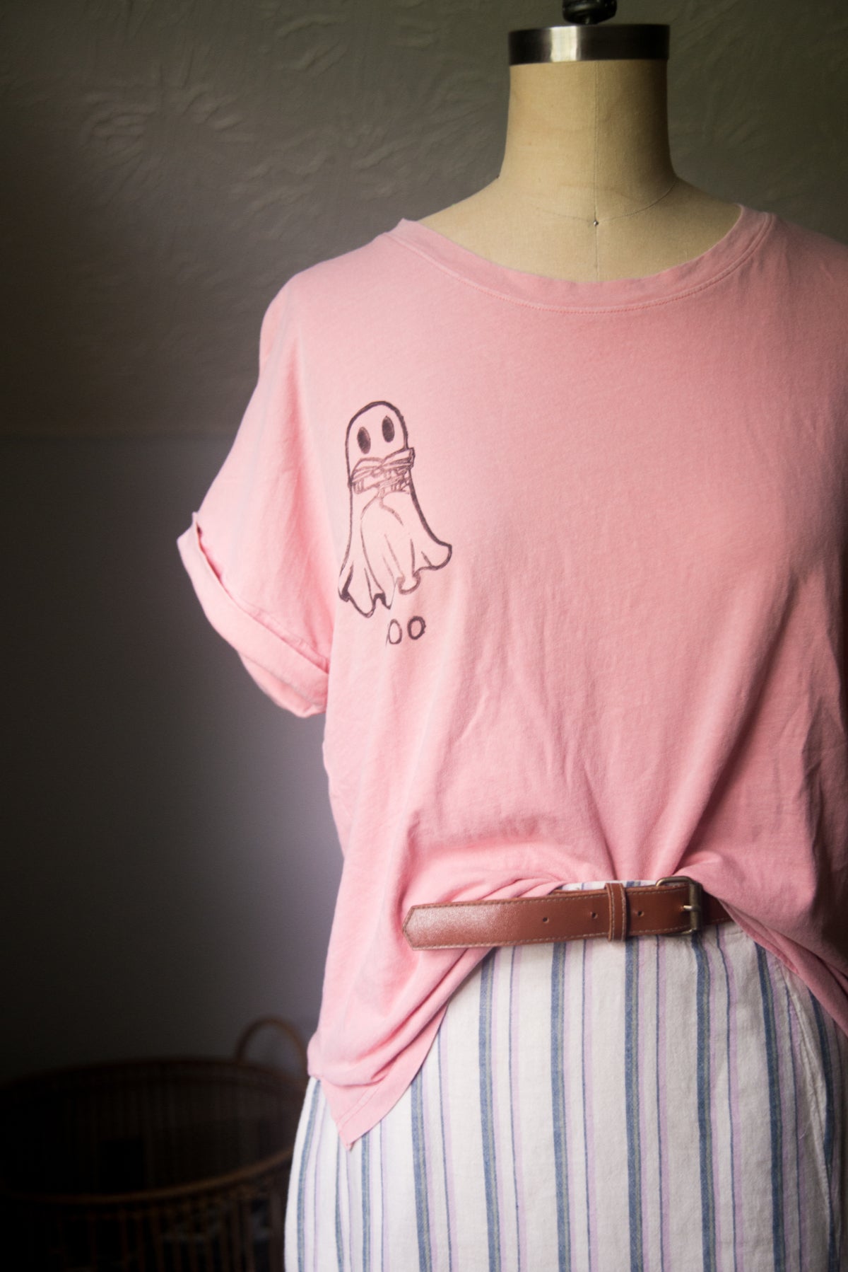 Boo Ghost Tee - LARGE