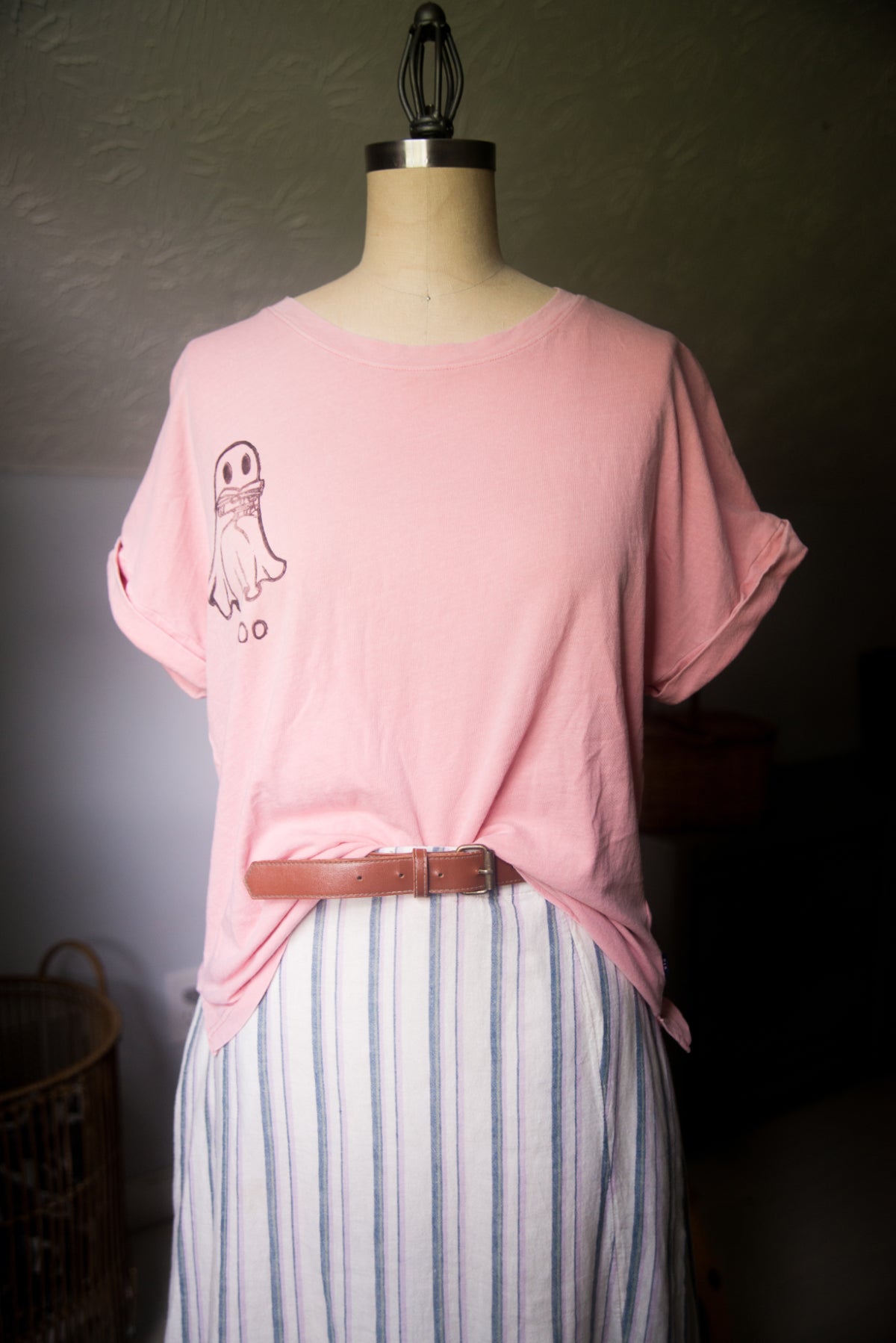 Boo Ghost Tee - LARGE
