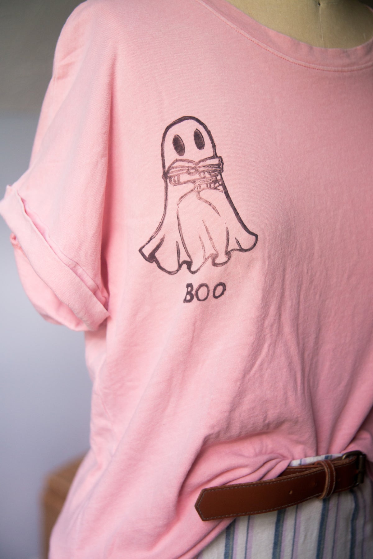 Boo Ghost Tee - LARGE